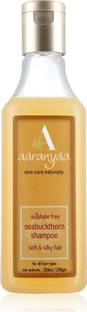 Aaranyaa Sulphate free Seabuckthorn shampoo with Amino Fruit Extract Brahmi Ashwagandha Reetha for Damage Protection
