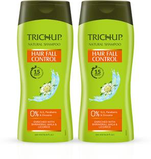 TRICHUP Hair Fall Control Herbal Shampoo(200ml x Pack of 2)