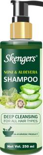 skengers Natural Noni Aloe vera Shampoo Smoother & Shiner Hair Daily Usages