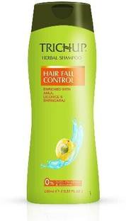 TRICHUP herbal shampoo hair fall control enriched with amla, licorice & bhringraj 400 ml pack of 1