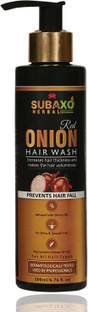 Subaxo Herbal Red Onion Hair wash -Shampoo 200 ml