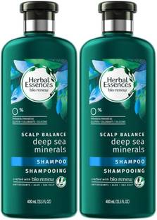 Herbal Essences IMPORTED SCALP BALANCE DEEP SEA MINERALS SHAMPOO 400 ML PACK OF 2