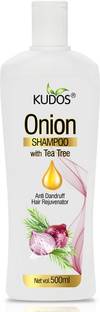 KUDOS ONION SHAMPOO WITH TEA TREE | Onion Hair Care Shampoo