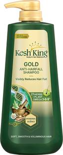 Kesh King Gold Anti Hairfall Shampoo, For Soft, Smooth and Voluminous Hair