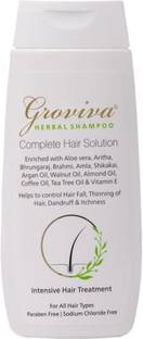 groviva Herbal Shampoo | Complete Hair Solution |100 ml (Pack of 1)