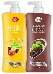 MEGHDOOT Honey shampoo & Shikakai shampoo