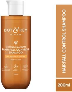 Dot & Key Moringa & Argan HairFall Control Shampoo With Pea Peptide,Cysteine,Sulphate Free