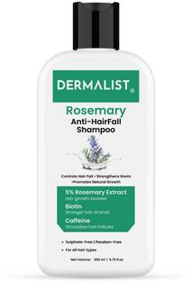 Dermalist Rosemary Anti Hair Fall Shampoo for Reducing Hair Loss & Breakage & Hair Growth