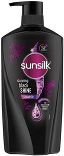 SUNSILK SUN-SILK Stunning Black Shine Shampoo ( 650 ML )
