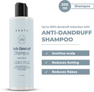 ARATA Anti-Dandruff Shampoo with Piroctone Olamine | Reduces Dandruff and Flakes