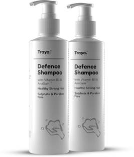 Traya Defence Shampoo for Scalp Nourishment | Contains Biotin & Anagain (Pack of 2)