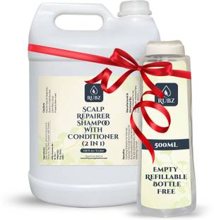 Rubz Scalp Repair Shampoo with Conditioner 2 In 1 For Damaged and Weak Hair