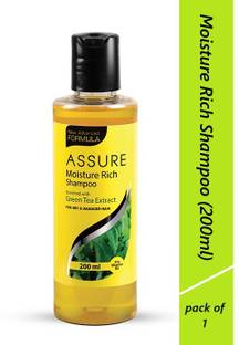 ASSURE Moisture Rich Shampoo Enriched with Green Tea Extract pack of 1