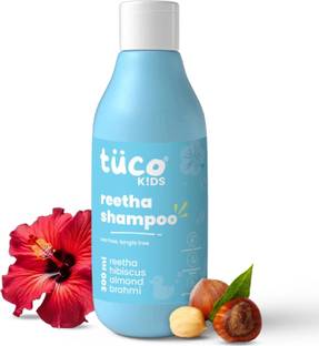 TuCo Intelligent Mild Shampoo for Kids with Soapnut, Hibiscus to moisturize hair