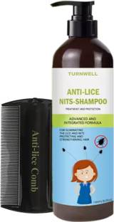 Turnwell Anti Lice Remover Shampoo with Rosemary & Neem Oil-Cleansing & Protection(150ml)