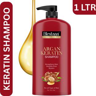 blestaaa essentialss ARGAN KARATIN SHAMPOO FOR A ANTI HAIR FALL CONTROAL AND SHINE HAIR IS WOMEN