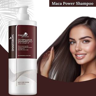 smartdrops Keratin Hair Shampoo, For Dry & Damaged Hair, MacaPower Essence Moisture Shampoo