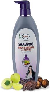 Ayur Herbal Shampoo Amla & Shikakai With Reetha (500 ml)