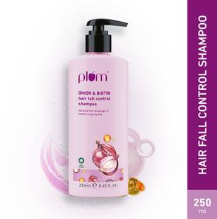 Plum Onion & Biotin Shampoo For Hair fall control and Improved Scalp Health