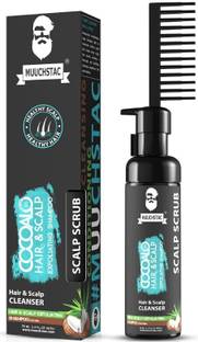 MUUCHSTAC Cocoalo Hair & Scalp Exfoliating Shampoo for Men | For Healthy Hair Growth