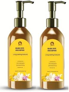 MECGREEN Hair dye shampoo for Women & Men All Hair Types| Natural & Long-Lasting Color