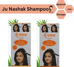 MEDRICH ju nashak 60ml shampo pack of 2 for lice anti lice shampoo