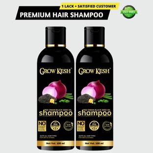Growkesh Onion Shampoo for Hair Growth |Hair Fall Control |Restore Renew Hair