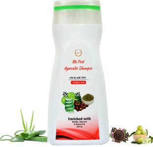 ME FIRST Amla Reetha Shikakai & Aloevera Shampoo For Hair fall control and Damage Repair, Fast Hair Growth, Healthy Scalp, Removes Dandruff & Lice ( 200ML )