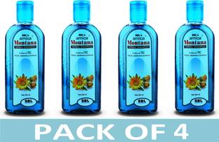 SBL ARNICA MONTANA HERBAL SHAMPOO WITH THUJA, JABORANDI & CALENDULA (PACK OF 4)800ML