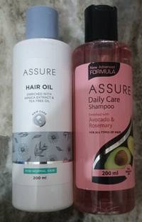Vestige Assure Daily Care Shampoo And Assure Hair oil