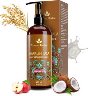 Avimee Herbal Shakuntala Daily Use Shampoo for Silky Hair |Argan,Onion,Keratin Protein