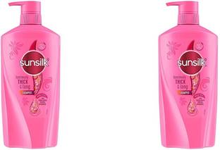SUNSILK PINK LUSCIOUSLY THICK LONG SHAMPOO 650G SET OF 2
