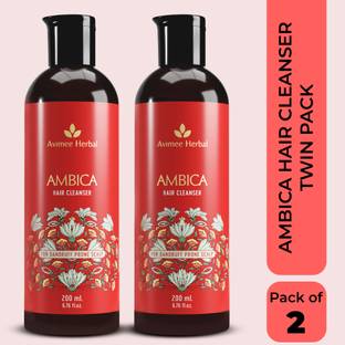 Avimee Herbal Ambika Hair Cleanser | Fights Dandruff, Nourishes Scalp | Tea Tree | 2*200ml