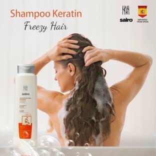Sairo Keratin Frizzy Hair Shampoo For All Type Hair Damage {Imported from Spain}