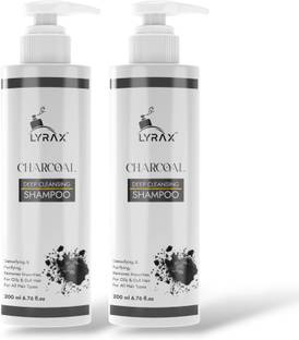 LYRAX CHARCOAL SHAMPOO (COMBO PACK)