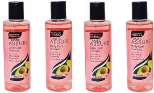 Rastic Assure ASSURE Ayurvedic Daily Care Shampoo Pack of 4 (4*200ml)