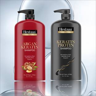 blestaaa essentialss ARGAN Keratin Smooth Shin And Shampoo For Men And Women...