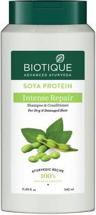 BIOTIQUE Bio Soya Protein Fresh Nourishing Shampoo 340 ml