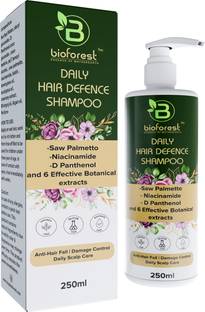 bioforest Daily Hair Defence shampoo For Smooth, Shiny & Nourished Hair | Daily scalp care