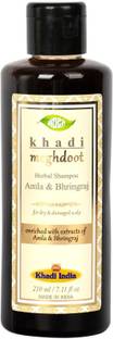 KHADI MEGHDOOT Herbal Shampoo Amla & Bhringraj 210ml
