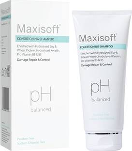 Maxisoft Conditioning Shampoo | With Aloe, Keratin & Wheat Germ Oil
