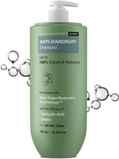 BARE ANATOMY Anti-Dandruff Shampoo - Upto 100% Dandruff Reduction with Salicylic Acid, Biotin