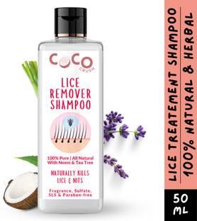 COCO CRUSH Ayurvedic Lice Remover Shampoo | Kills Lice, Egg & Nits | Natural, Sulphate free