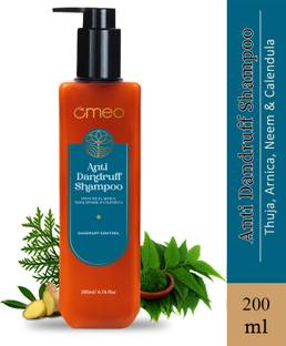 Omeo Anti Dandruff Shampoo-200ml With Neem, Ginger & Calendula | Clear Scalp Dandruff