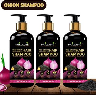 Phillauri Onion Shampoo|Hair Growth|Hair Fall Control|Damage Repair shampoo