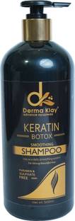 DERMA KLAY Advance Ayurveda Keratin Botox Smoothing Shampoo