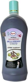 Ayur Herbal Amla Shikakai With Reetha Shampoo
