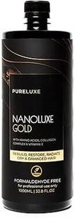 Pureluxe Nanoluxe Gold Nanoplastia Treatment For frizz-Free,shiny,and straight hair