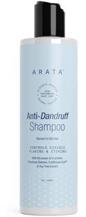 ARATA Anti-Dandruff Shampoo|Controls Flakes|Visible Results|Normal-Oily Hair