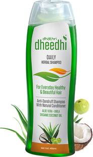 DHEEDHI Daily Herbal Shampoo| Anti Dandruff Shampoo for Women and Men